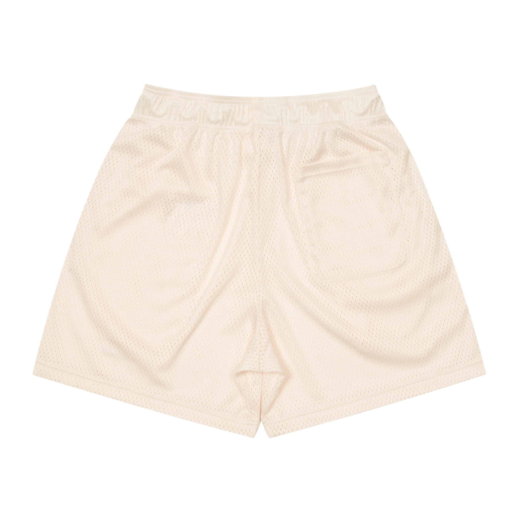 ballaholicオンラインショップ / Logo Mesh Zip Shorts (off white)