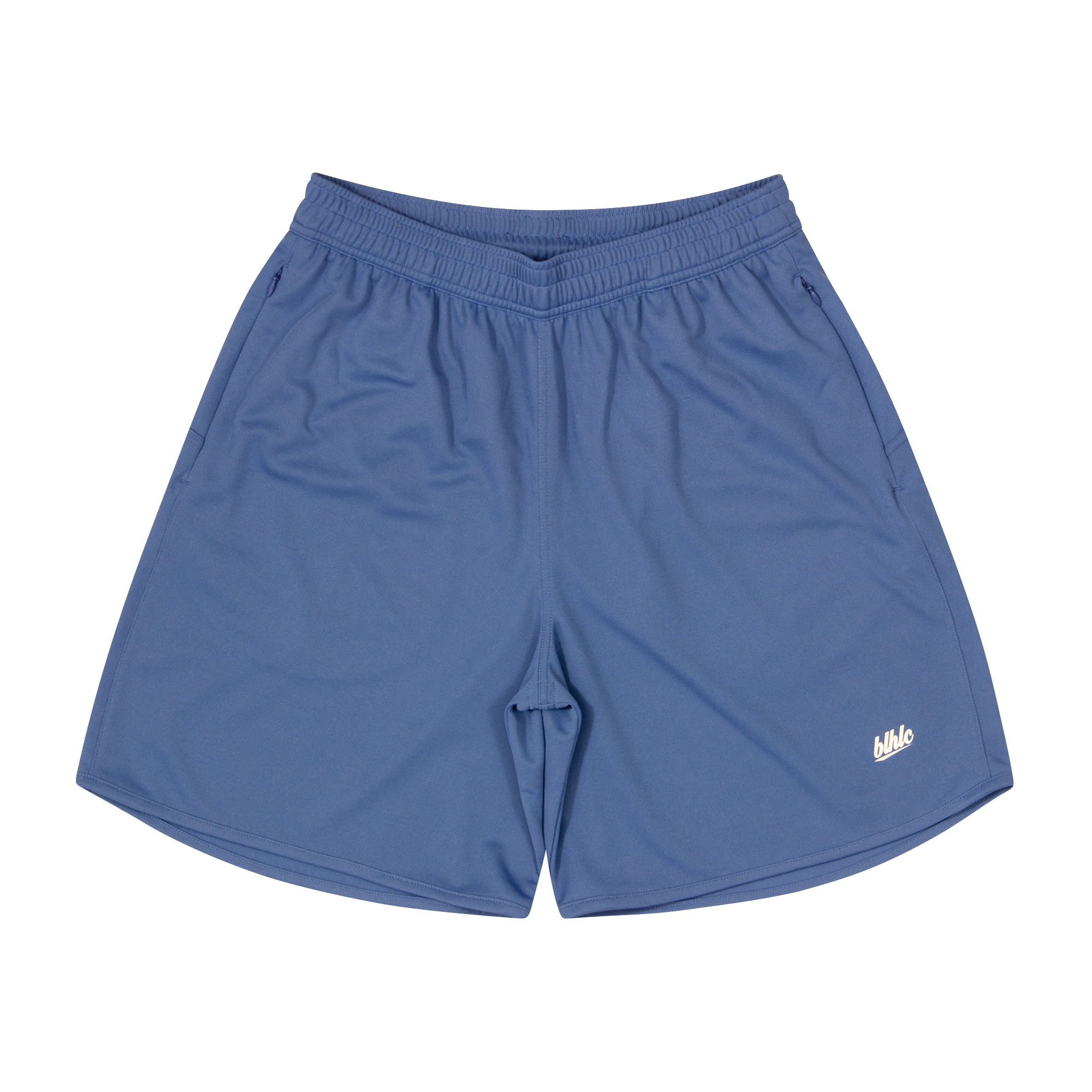 商品写真：Basic Zip Shorts (classic blue/off white)