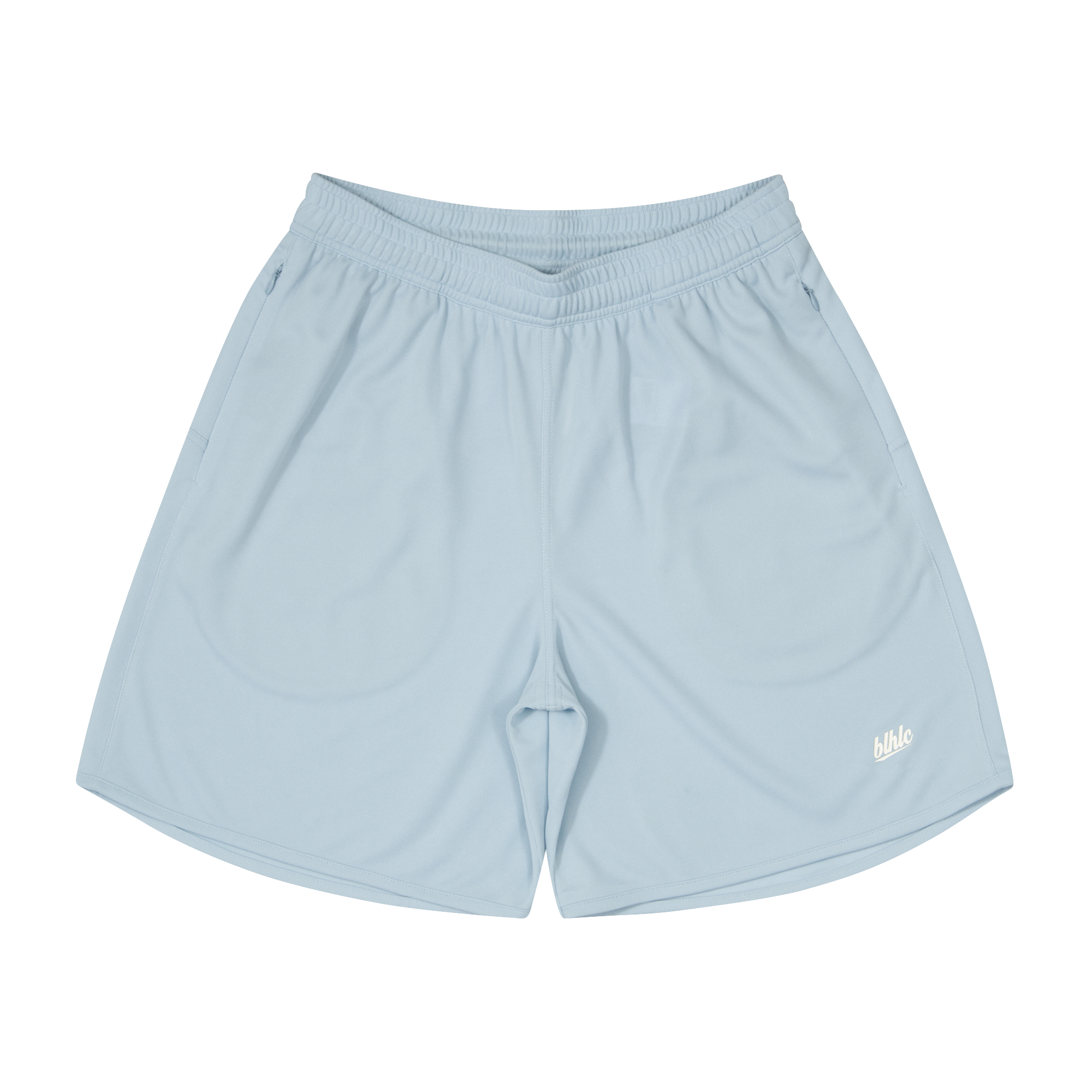 商品写真：Basic Zip Shorts (cloud blue/off white)
