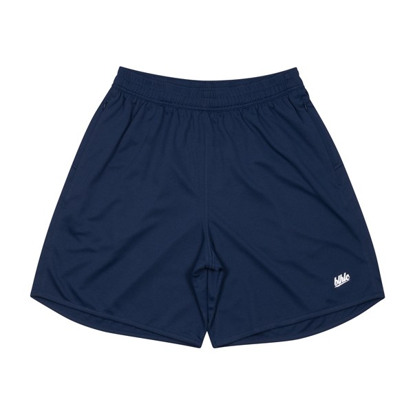 商品写真：Basic Zip Shorts (navy/white)