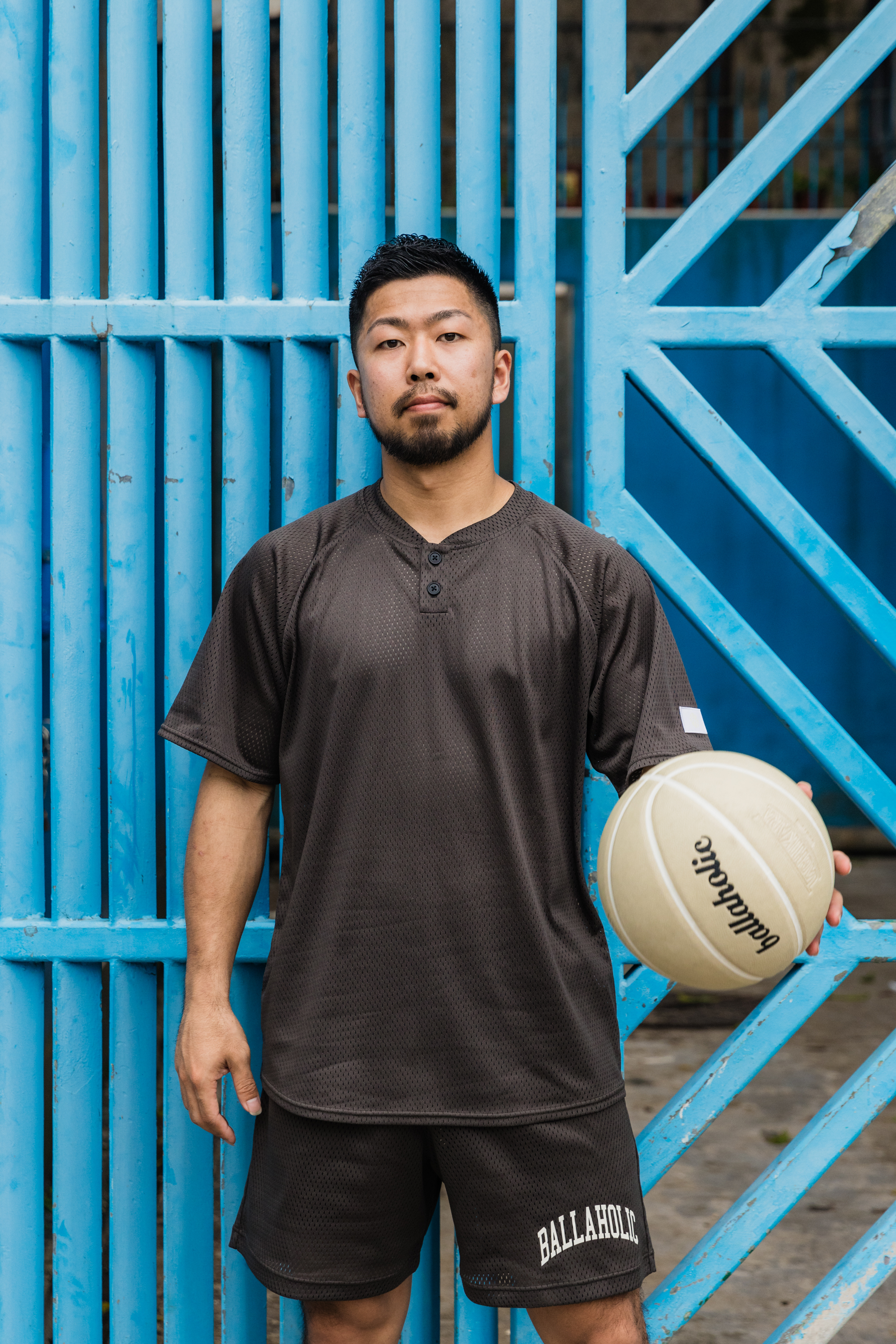 ballaholic blhlc Cool Tee (dark green ivory) ボーラホリック クール