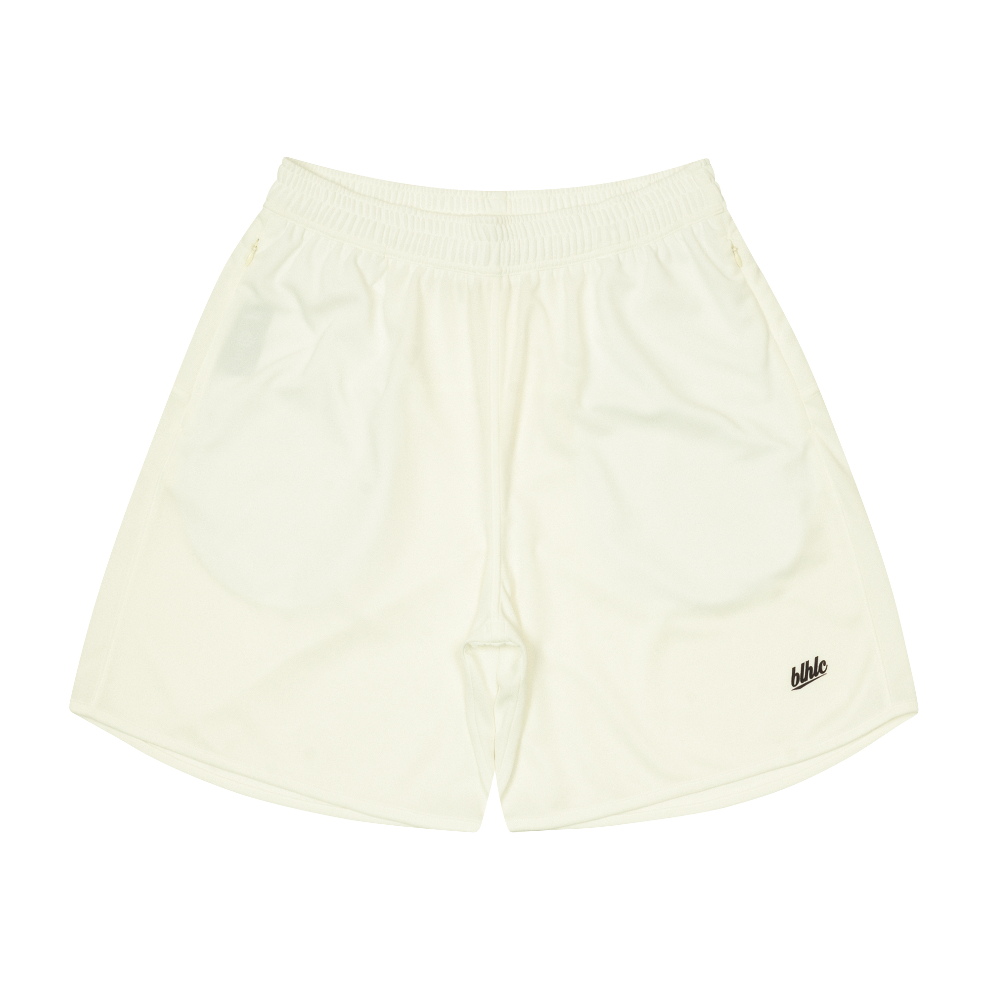 商品写真：Basic Zip Shorts (off white/black)