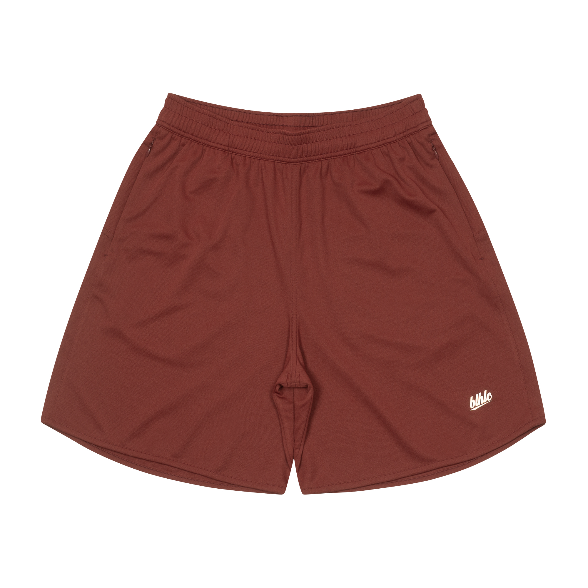 商品写真：Basic Zip Shorts (barn red/off white)