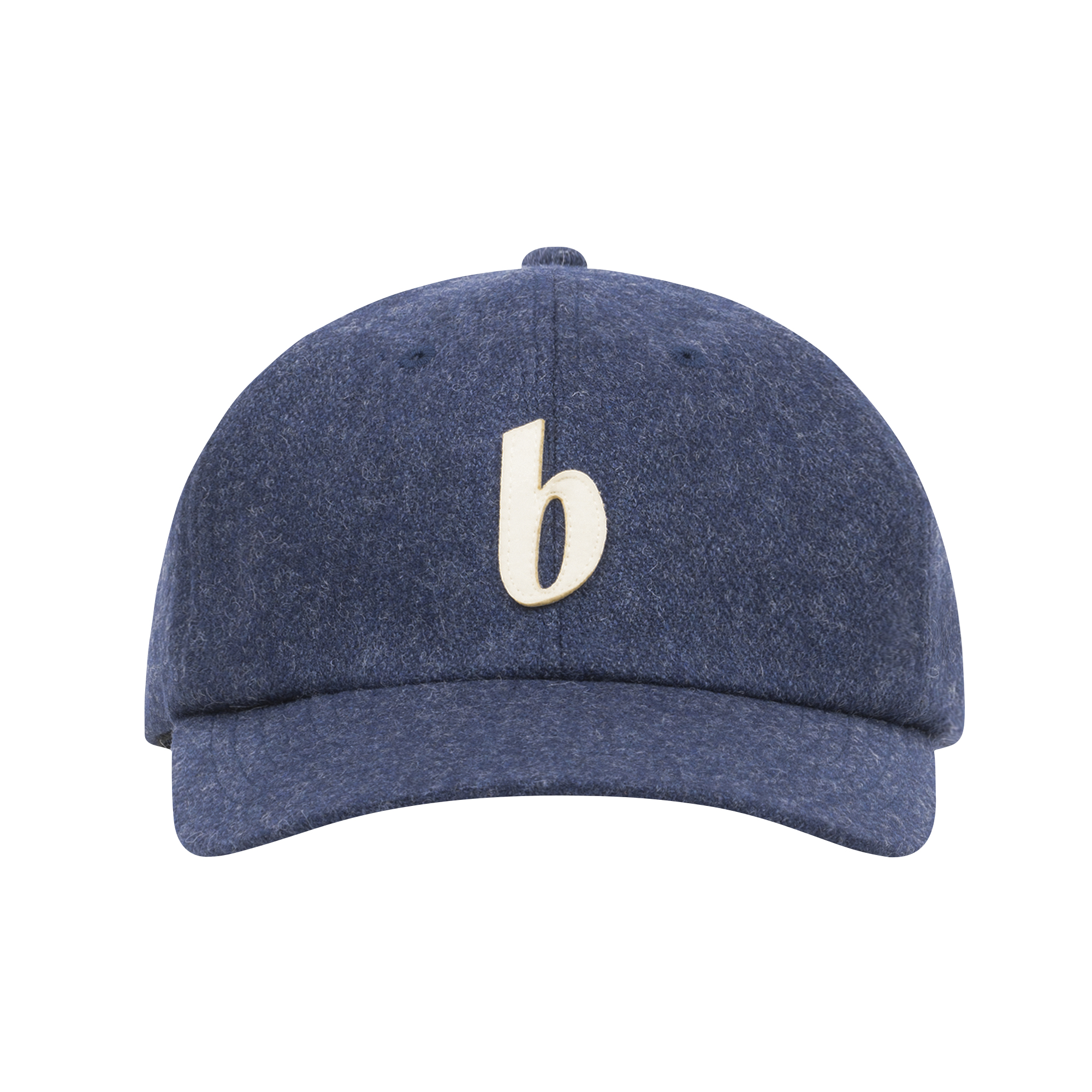 商品写真：b 6P Wool Cap (navy blue)